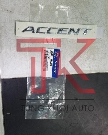 LÔ GÔ CHỮ NỔI HYUNDAI ACCENT