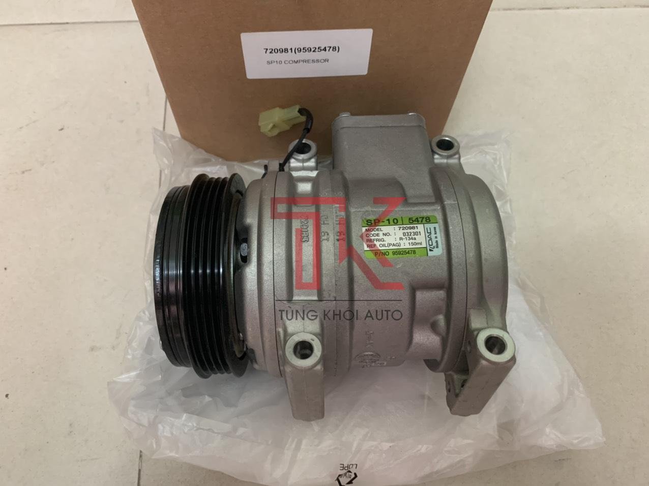 Lốc điều hoà gentra lốc điều hòa Daewoo Gentra