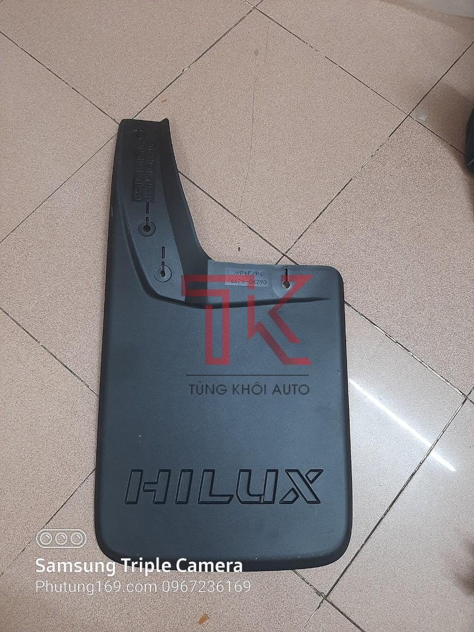 chăn bun bánh sau phụ hilux 2017 chắn bùn bánh sau phụ Hilux