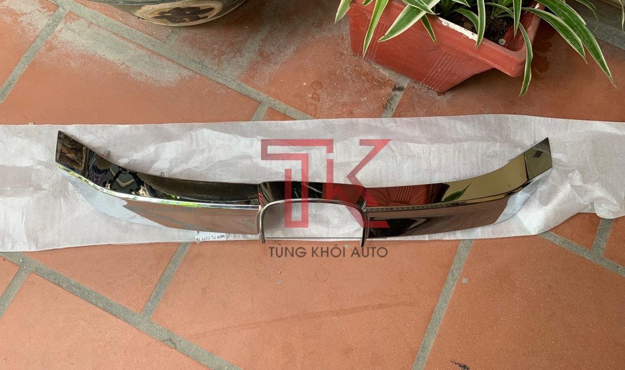 Nẹp mạ ca lăng honda city trên to hàng thái (2) Nẹp mạ ca lăng Honda city